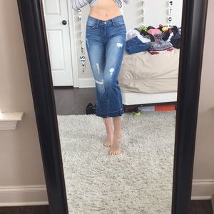 Cropped jeans